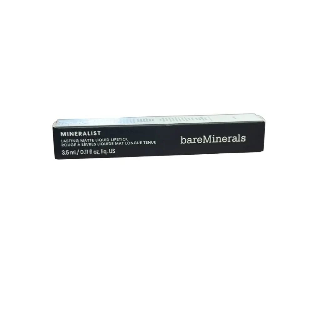 bareMinerals Mineralist Lasting Matte Liquid Lipstick Passionate 0.11 oz New